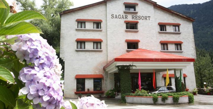 Sagar Resort Manāli Exteriér fotografie